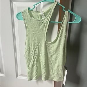 Lululemon Athletica Light Green Tank Top